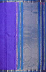 Blurple Arani Silk Saree