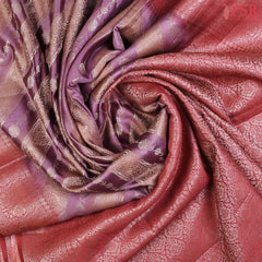 Lilac Purple Chiniya Silk Saree