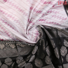 Off White Soft Silk Saree