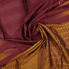 Maroon Soft Silk Saree