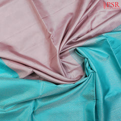 Light Mauve Grey Soft Silk Saree