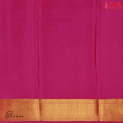 Marigold Yellow Mysore Silk Saree