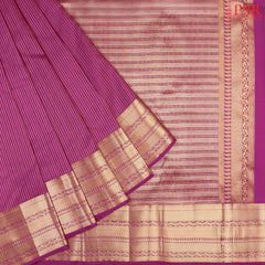 Magenta Purple Fancy Kanchipuram Silk Saree