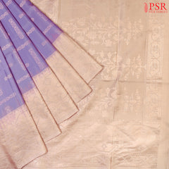 Amethyst Lavender Soft Silk Saree