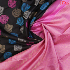 Black Kanchipuram Silk Saree