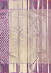 Amethyst Purple Bridal Kanjivaram Silk Saree