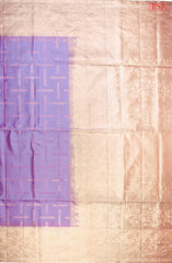 Amethyst Lavender Soft Silk Saree