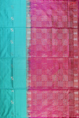 Turquoise Soft Silk Saree