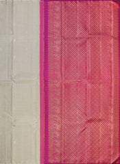 Horizon Grey Kanchipuram Silk Saree