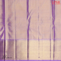 Amethyst Purple Bridal Kanjivaram Silk Saree