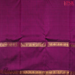 Burgundy Kanchipuram Silk Saree