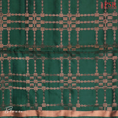 Dark Green Soft Silk Saree