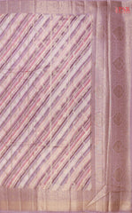 Thistle Hues Chiniya Silk Saree