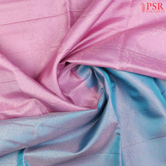 Light Kobi Pink Soft Silk Saree