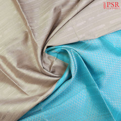 Grey Jute Soft Silk Saree