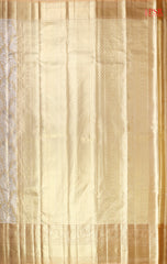 Golden Flower Kanchipuram Silk Saree