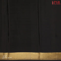 Olive Yellow Mysore Silk Saree