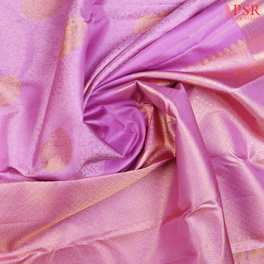 Biloba Pink Kanchipuram Silk Saree