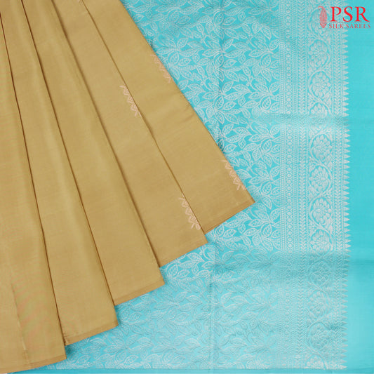 Ginger Tan Soft Silk Saree