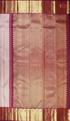 Rose Mauve Kanchipuram Silk Saree