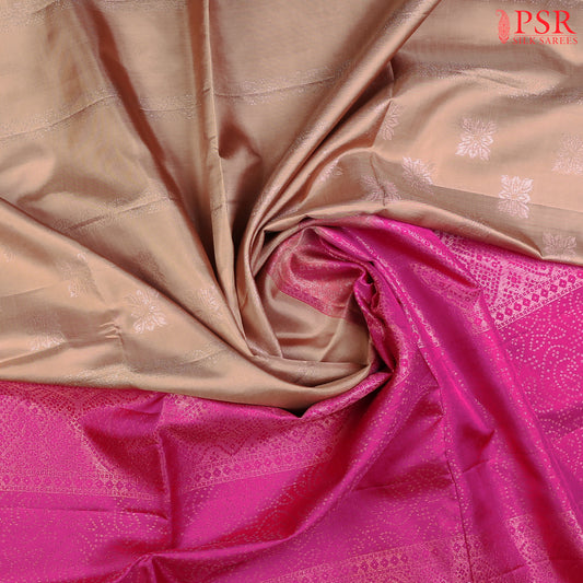 Desert Tan Soft Silk Saree