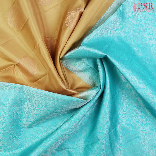 Ginger Tan Soft Silk Saree