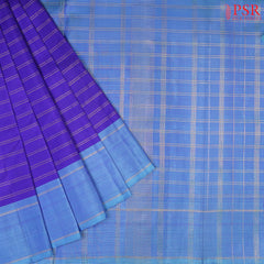 Royal Blue Kanchipuram Silk Saree