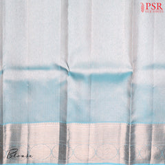 Light Blue Kanchipuram Silk Saree