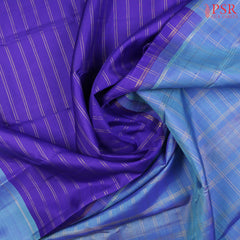 Royal Blue Kanchipuram Silk Saree