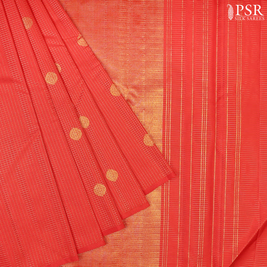 Red Kanchipuram Silk Saree