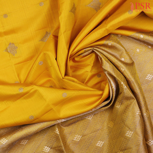 Yellow Soft Silk Saree