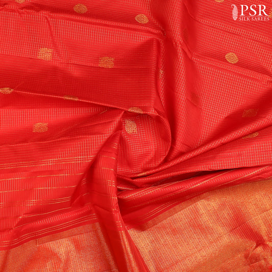 Red Kanchipuram Silk Saree