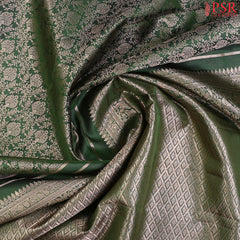 Pickle Green Kanchipuram Silk Saree