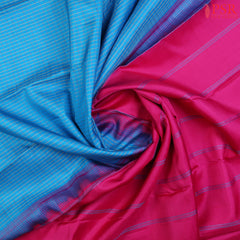 Azure Blue Arani Silk Saree