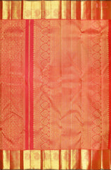 Imperial Red Bridal Kanjivaram Silk Saree