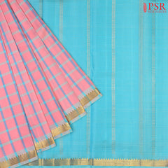 Light Pink Arani Silk Saree