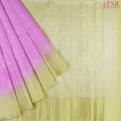 Light Fuchsia Pink Soft Silk Saree