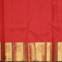 Imperial Red Bridal Kanjivaram Silk Saree