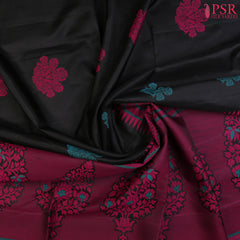 Black Soft Silk Saree