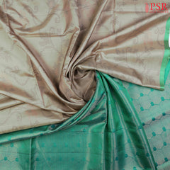 Grant Beige Soft Silk Saree