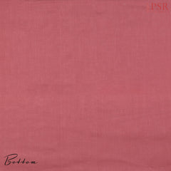 Rosewood Pink Kadhi Tussar Silk Dress Material