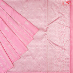 Light Pink Kanchipuram Silk Saree