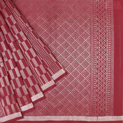 Maroon Soft Silk Saree