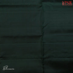 Bottle Green Soft Silk Saree