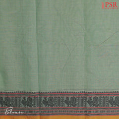 Mint Green Kalakshetra Kovai Cotton