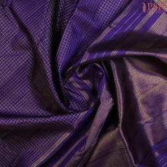 Indigo Kanchipuram Silk Saree