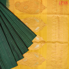 Dark Green Soft Silk Saree