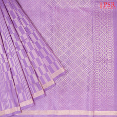 Iris Lavender Soft Silk Saree