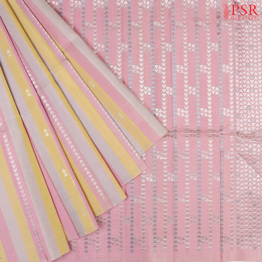 Kobi Pink Soft Silk Saree