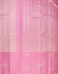 Light Carnation Pink Kanchipuram Silk Saree